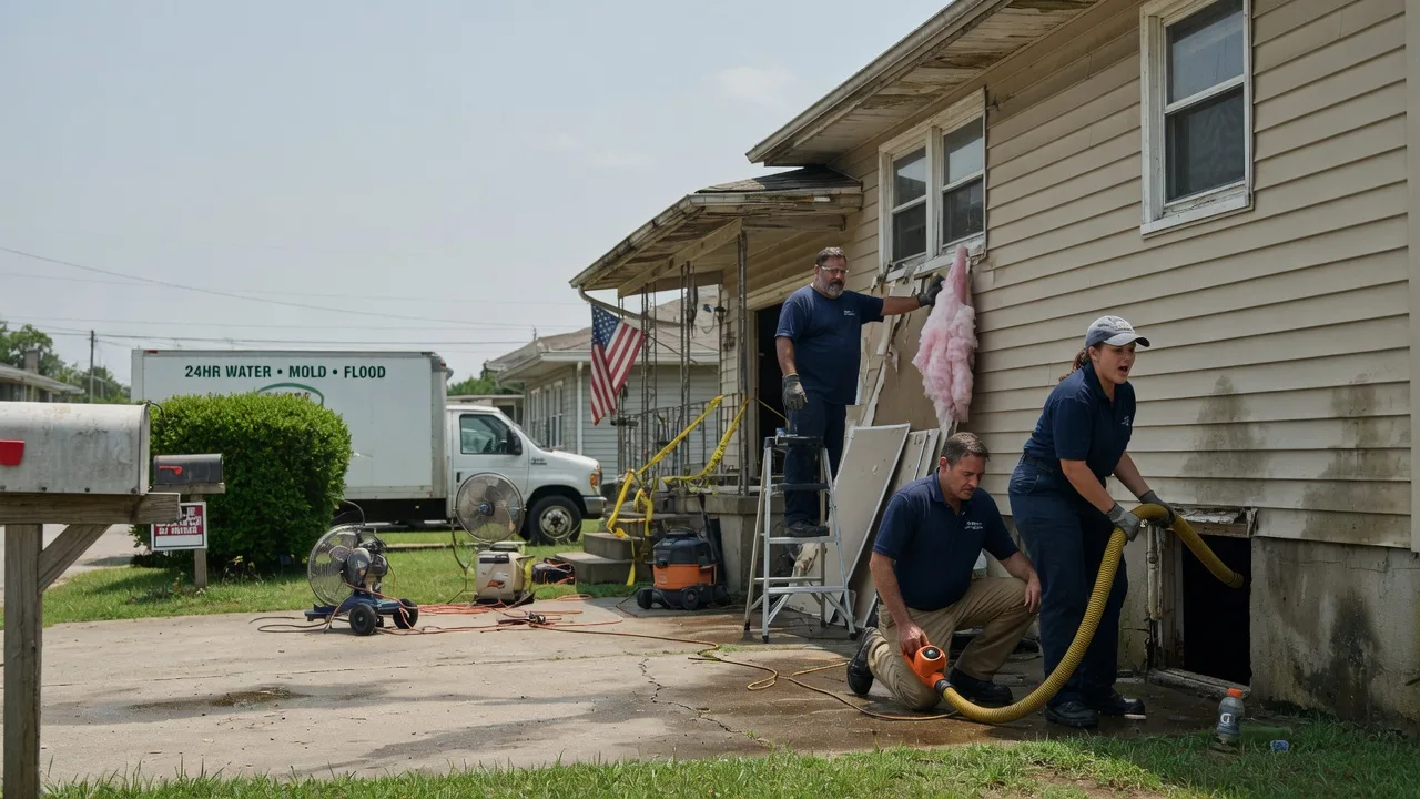 Water Damage Repair in Fulton, IL near me